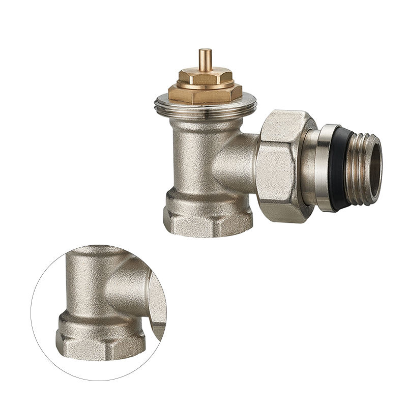 DN15 lightweight self-sealing angle thermostatic radiator valve_Angle ...
