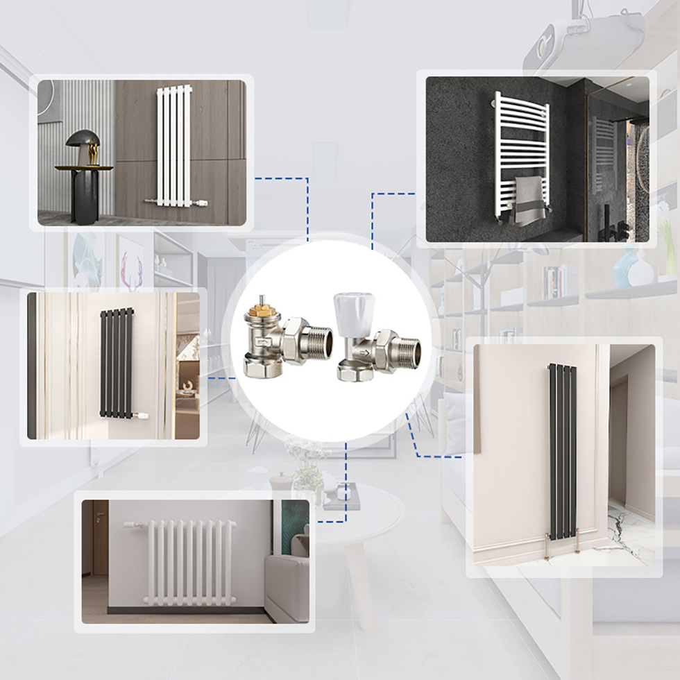 DN20 angle thermostatic radiator valve_Angle valve_Thermostatic ...